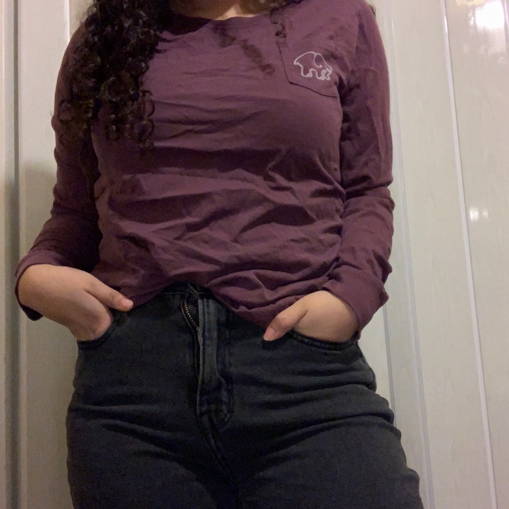 Ivory Ella Purple Long Sleeve